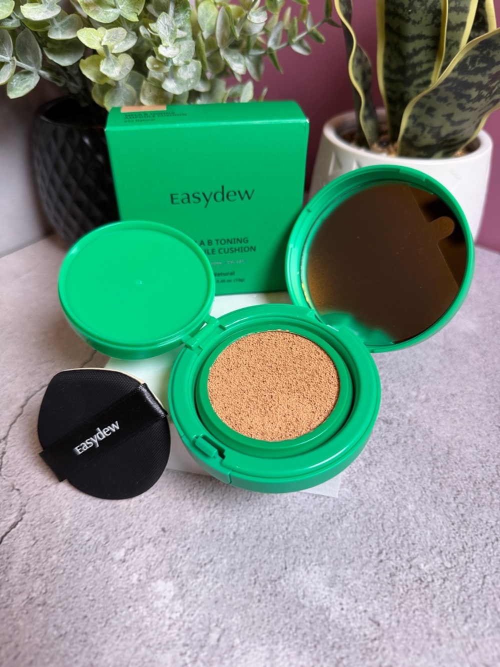 Toning BB Cushion Foundation - Tan